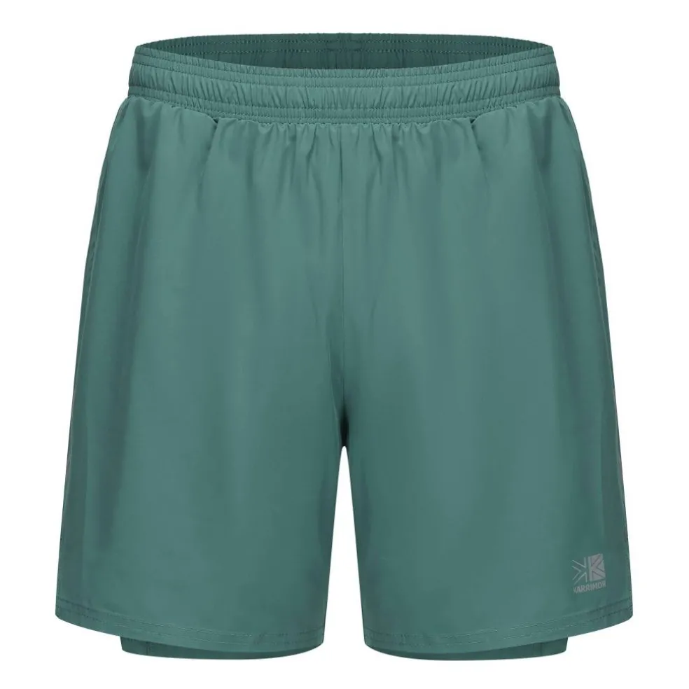 2 in 1 Running Shorts Mens