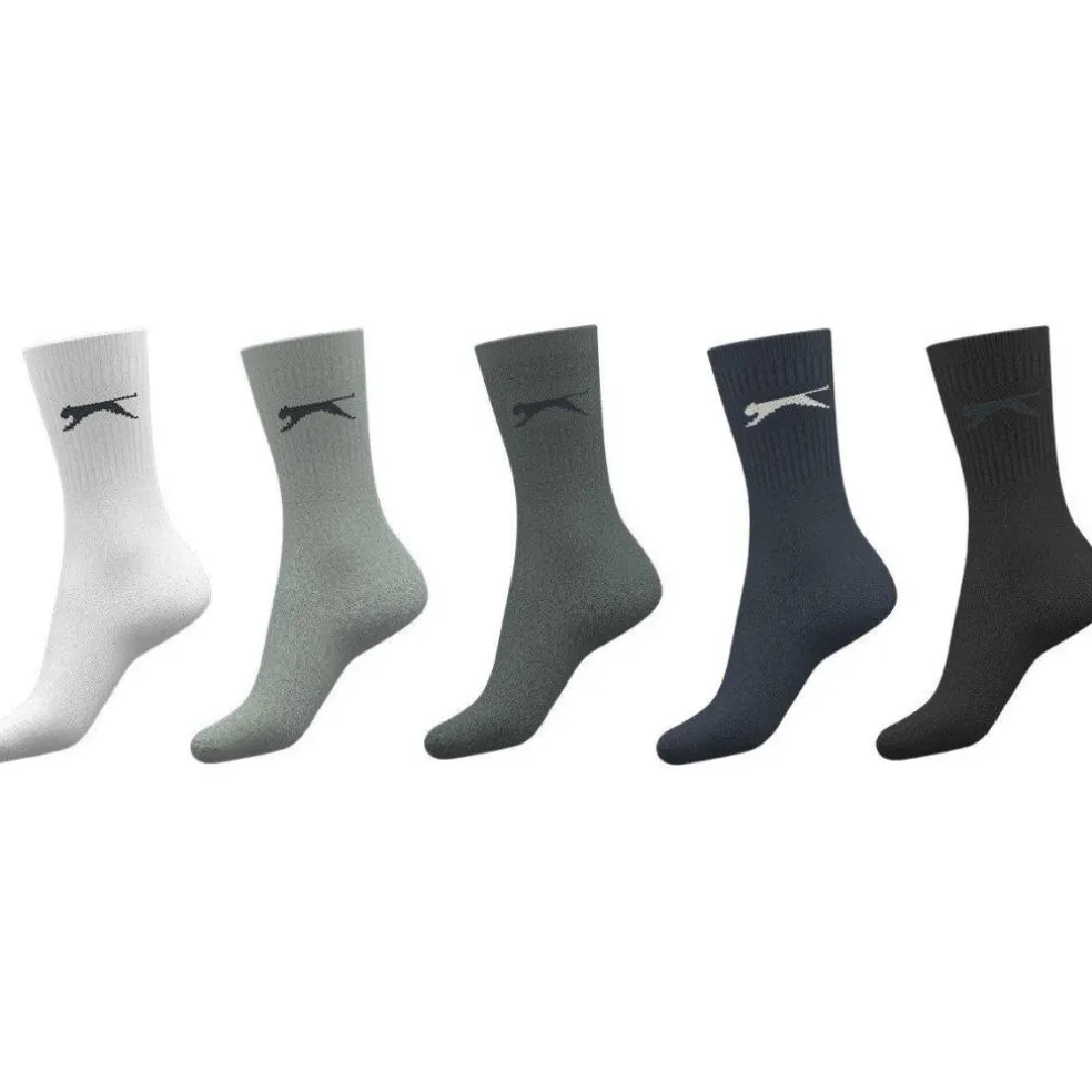 5 Pack Crew Socks Junior