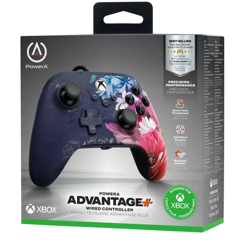 Advantage Wired Controller- Night Blossom