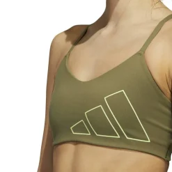 Aeroreact Training Light-Support Logo Bra Womens
