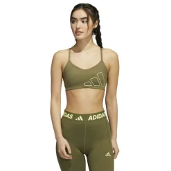 Aeroreact Training Light-Support Logo Bra Womens