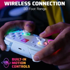 Afterglow™ Wave Nintendo Wireless Controller: White with Motion
