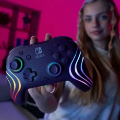 Afterglow™ Wave Nintendo Wireless Controller: Purple with Motion