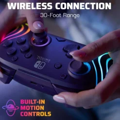 Afterglow™ Wave Nintendo Wireless Controller: Purple with Motion