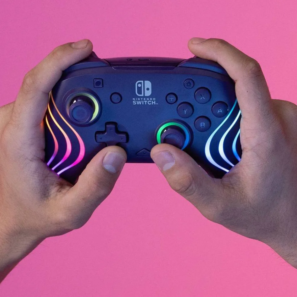 Afterglow™ Wave Nintendo Wireless Controller: Purple with Motion