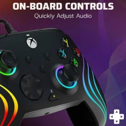 Afterglow Wave Wired Xbox Controller - Black