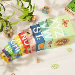 Alphabet and Number Stacking Boxes
