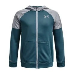 Armour Fleece Grid Full-Zip Top