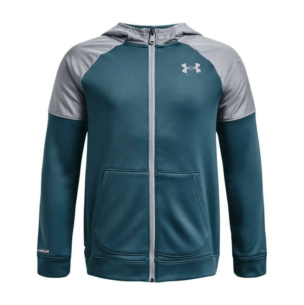 Armour Fleece Grid Full-Zip Top