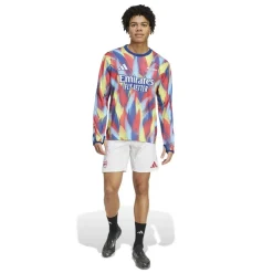 Arsenal Long Sleeve Pre-Match Shirt 2025 2026 Mens