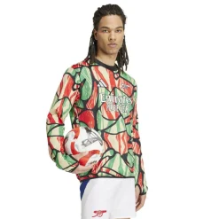Arsenal Long Sleeve Pre Match Shirt 24/25 Mens