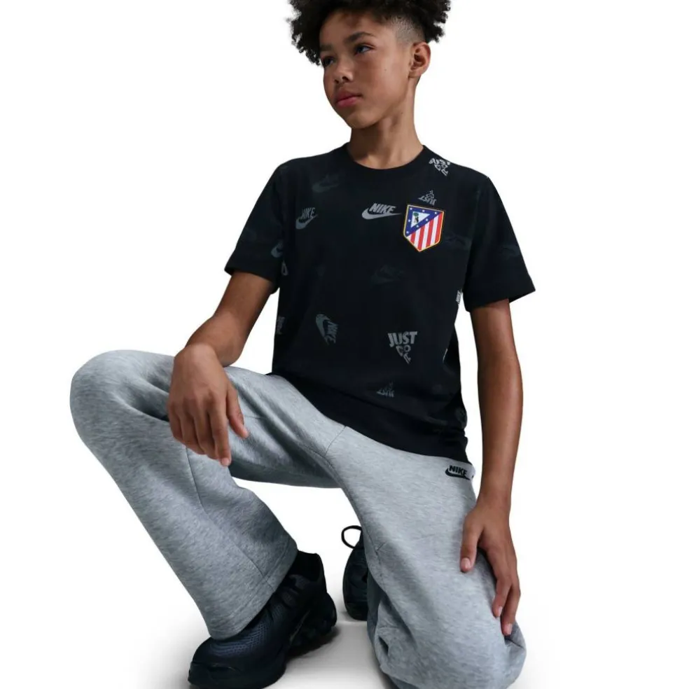 Atletico Madrid Crest T-Shirt Juniors