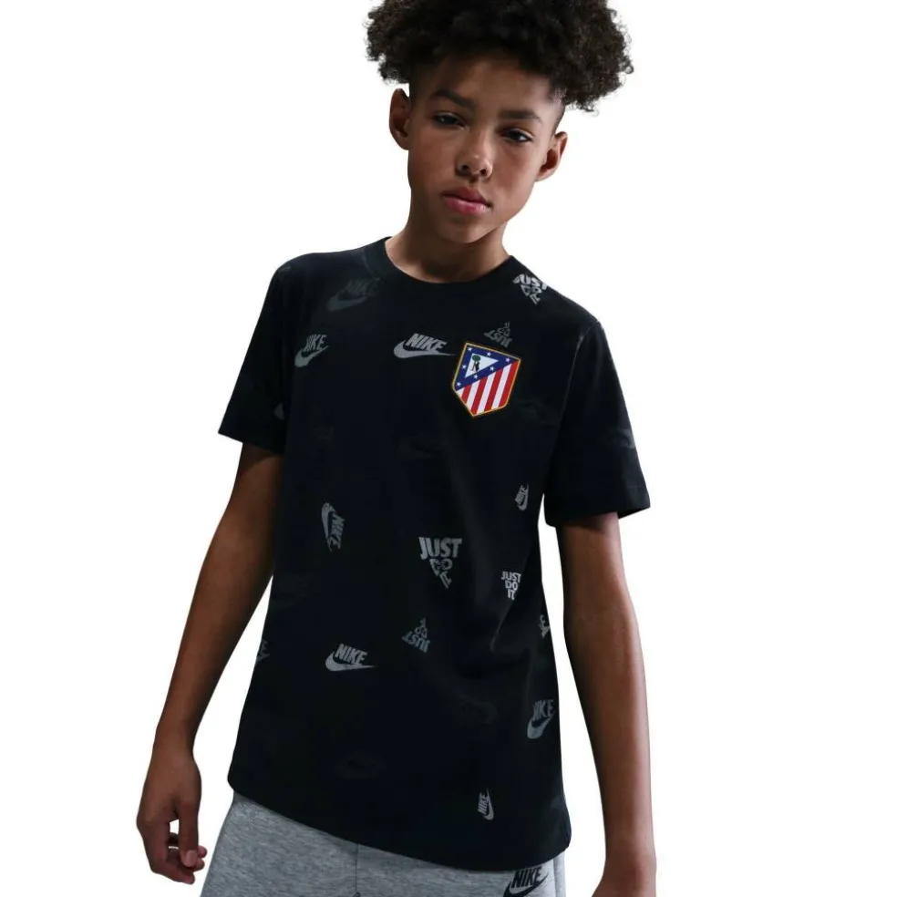Atletico Madrid Crest T-Shirt Juniors
