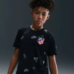 Atletico Madrid Crest T-Shirt Juniors