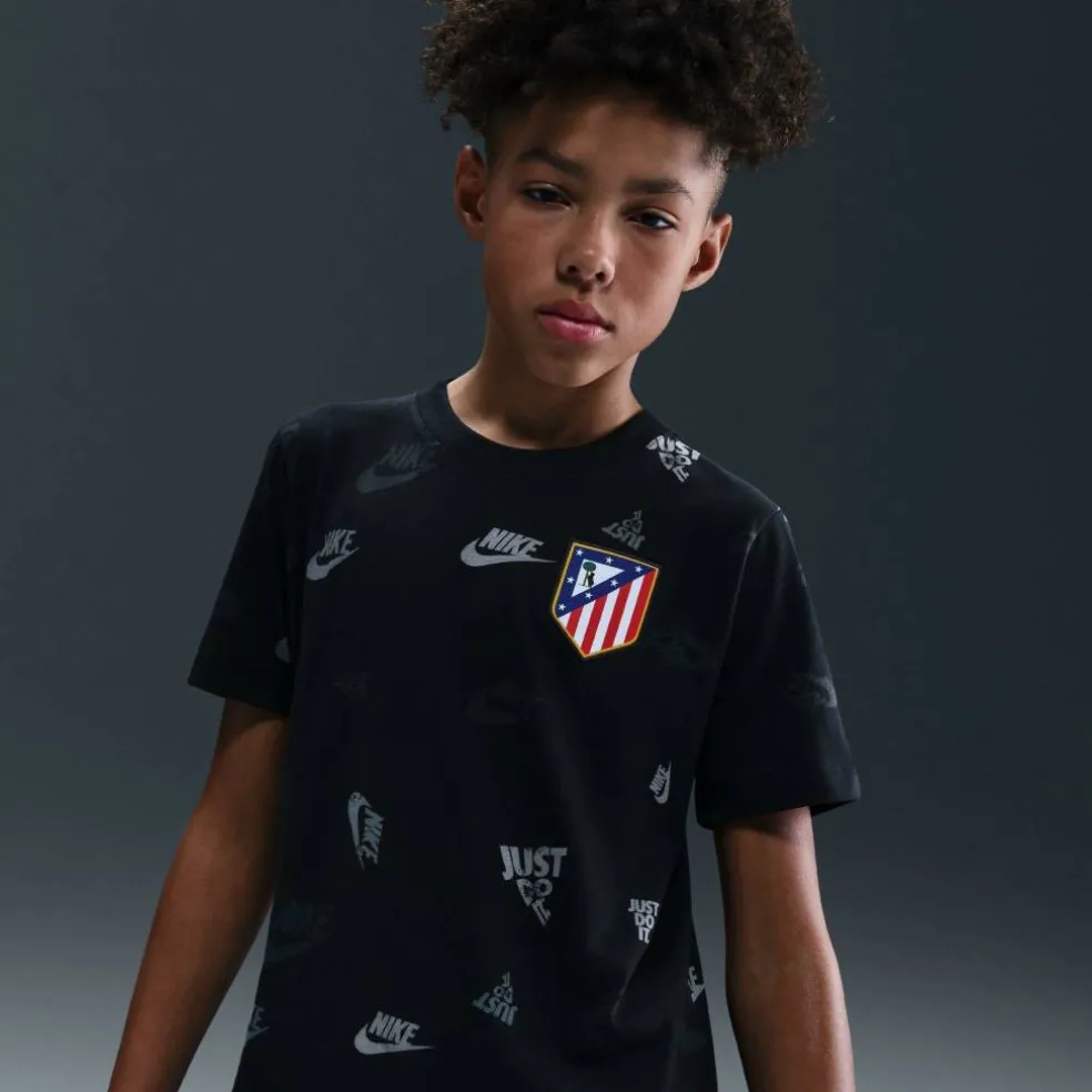 Atletico Madrid Crest T-Shirt Juniors