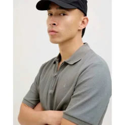 Austin Zip Polo Mens