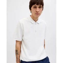 Austin Zip Polo Mens