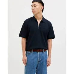 Austin Zip Polo Mens