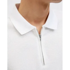 Austin Zip Polo Mens
