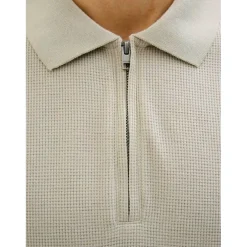 Austin Zip Polo Mens