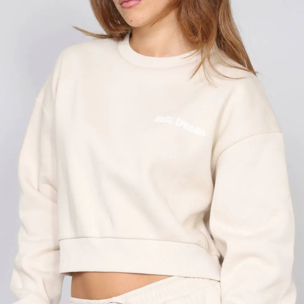 Authentic Crop Sweatshirt Junior Girls