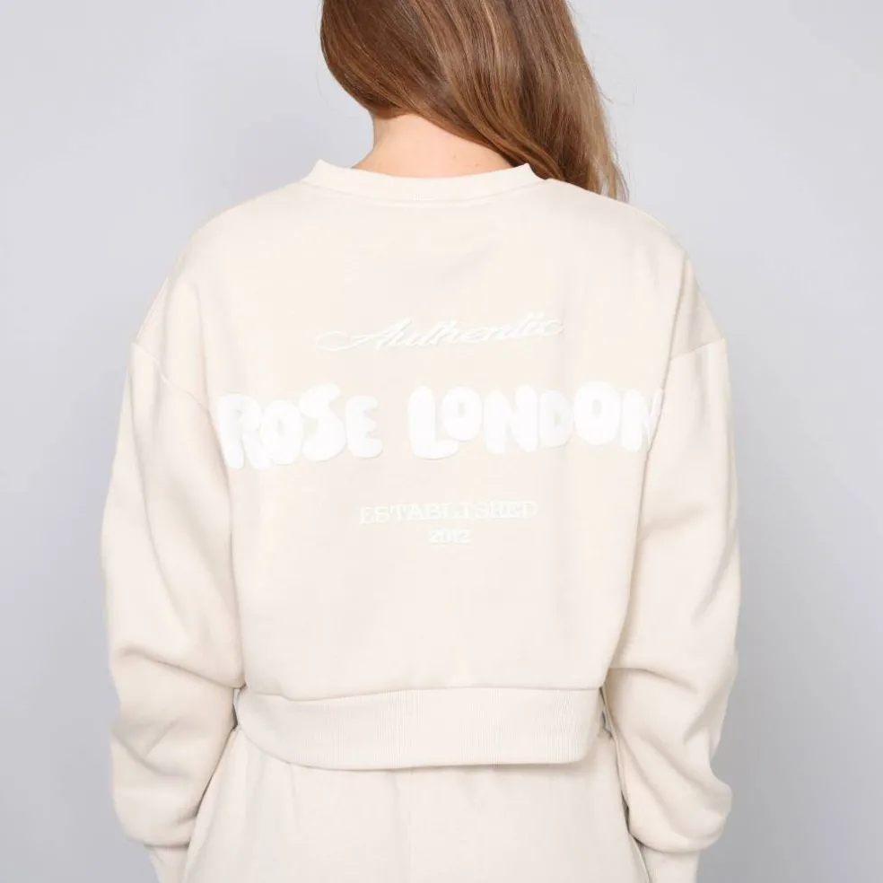 Authentic Crop Sweatshirt Junior Girls
