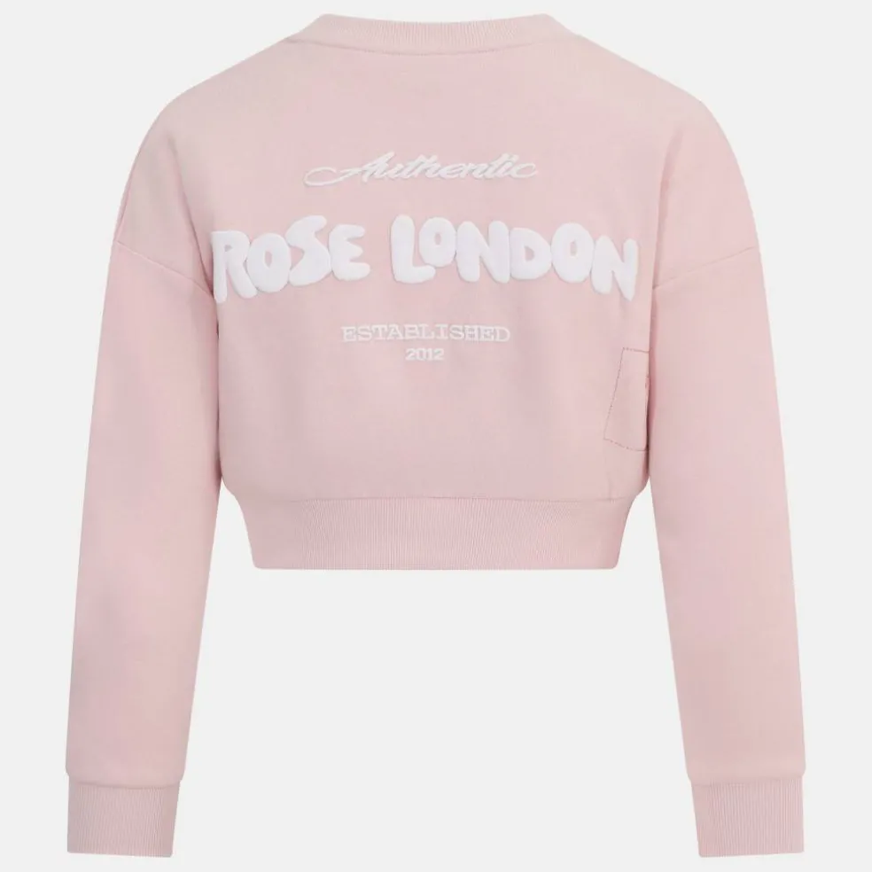 Authentic Crop Sweatshirt Junior Girls