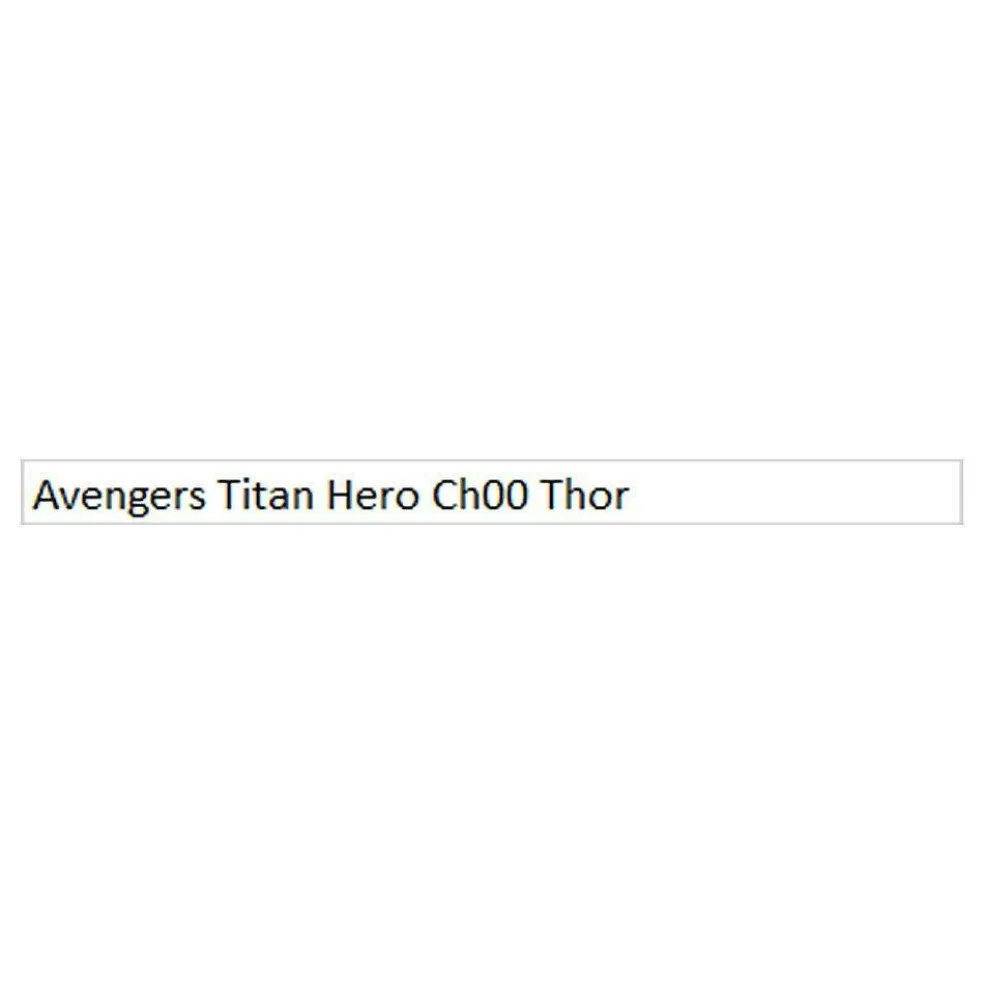 Avengers Titan Hero Small Toy Figures