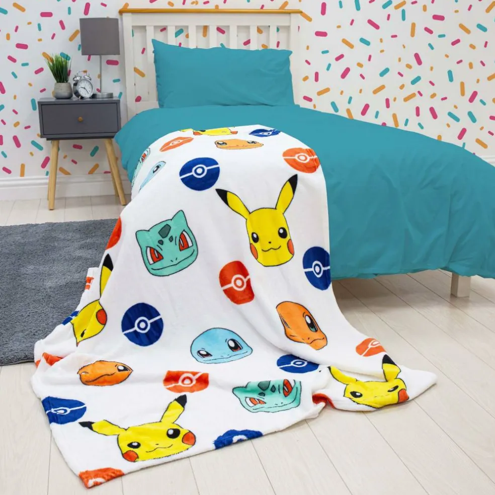 Badges Fleece Blanket