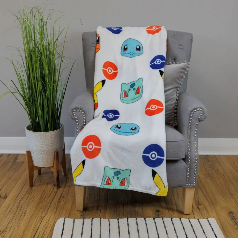 Badges Fleece Blanket