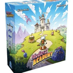Blue Cocker Games Medieval Academy Family Board Game