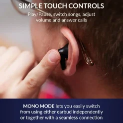 Bluetooth In-Ear Headphones with Case