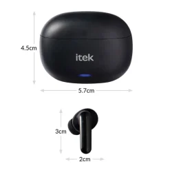 Bluetooth In-Ear Headphones with Case