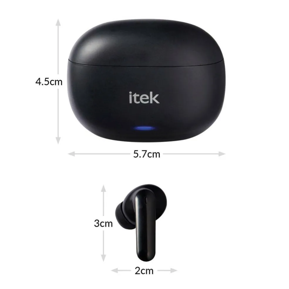 Bluetooth In-Ear Headphones with Case