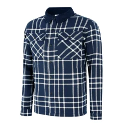 Borg Check Overshirt Mens