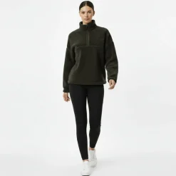Borg Quarter Zip Fleece Womens