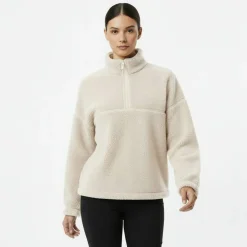 Borg Quarter Zip Fleece Womens