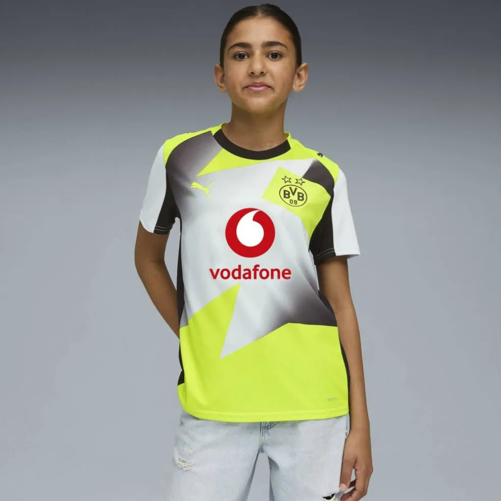 Borussia Dortmund Away Shirt 2025 2026 Juniors