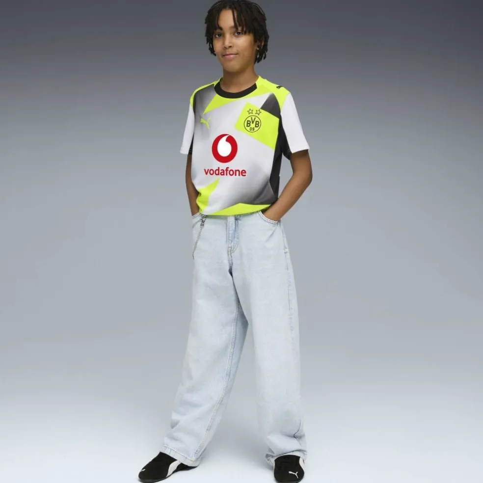 Borussia Dortmund Away Shirt 2025 2026 Juniors