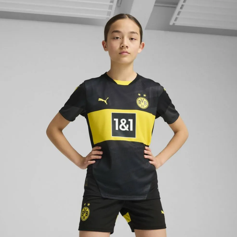 Borussia Dortmund Away Shirt 2024 2025 Juniors