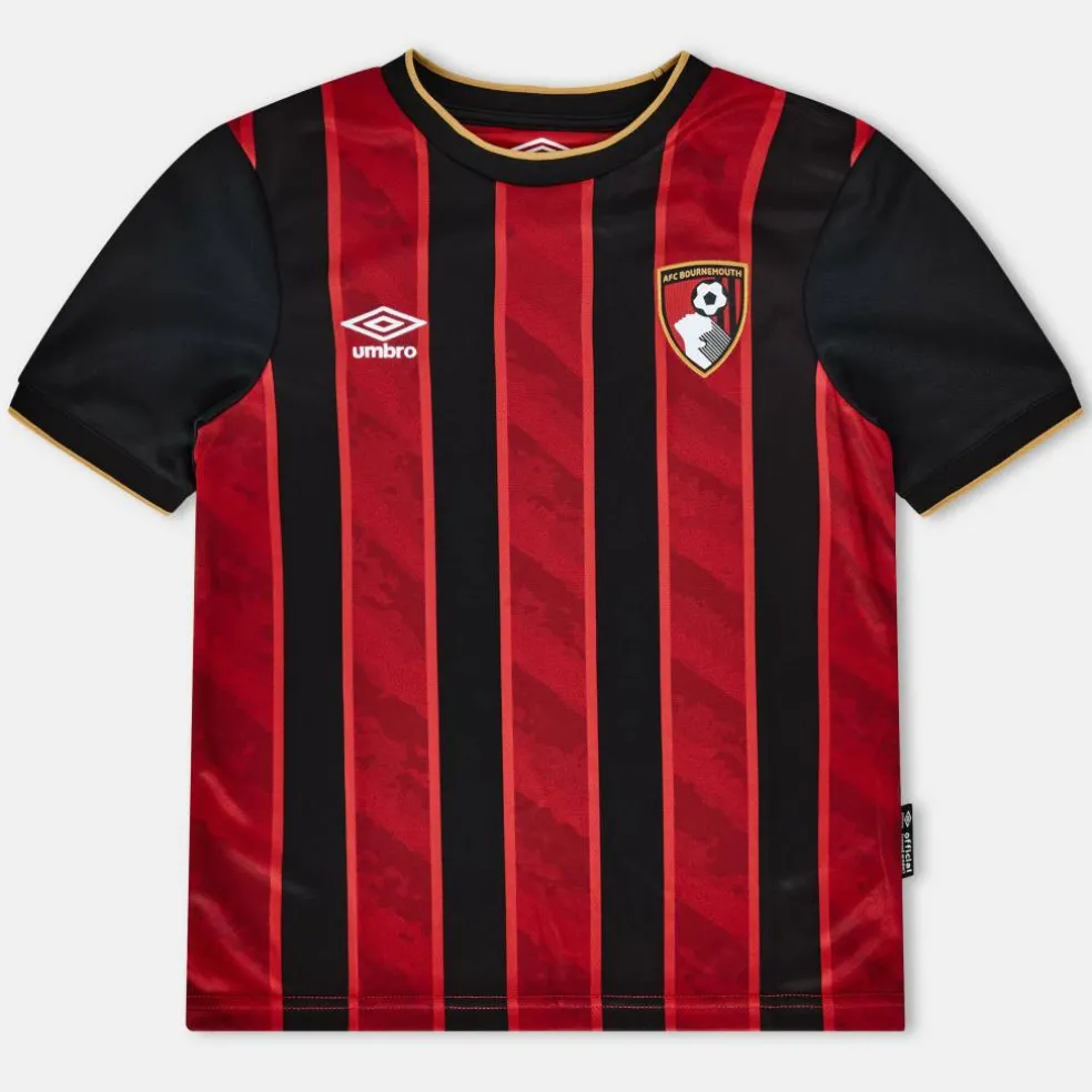 Bournemouth Home Football Shirt 2025 20226 Kids