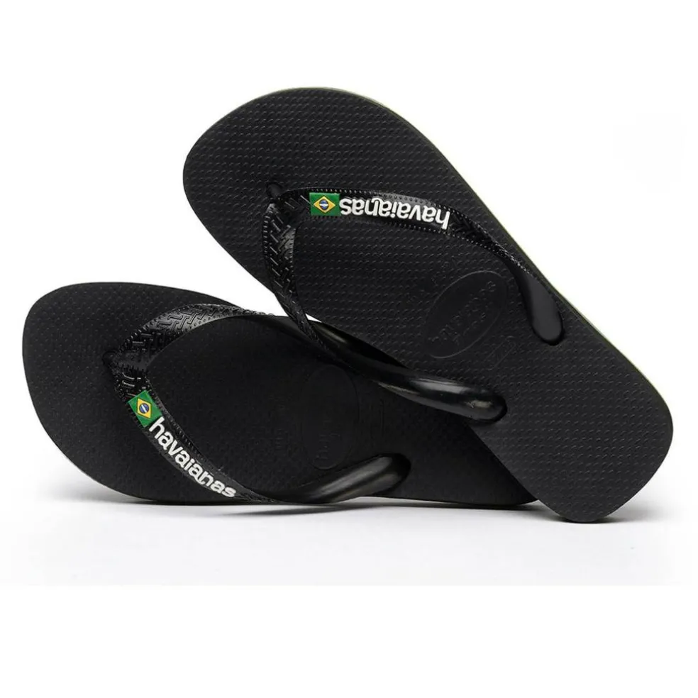 Brasil Logo Flip Flops