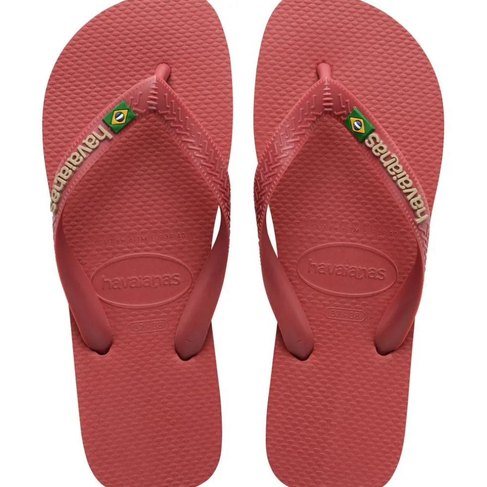 Brasil Logo Flip Flops