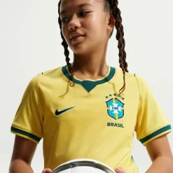 Brazil World Cup 2026 Junior Home Jersey