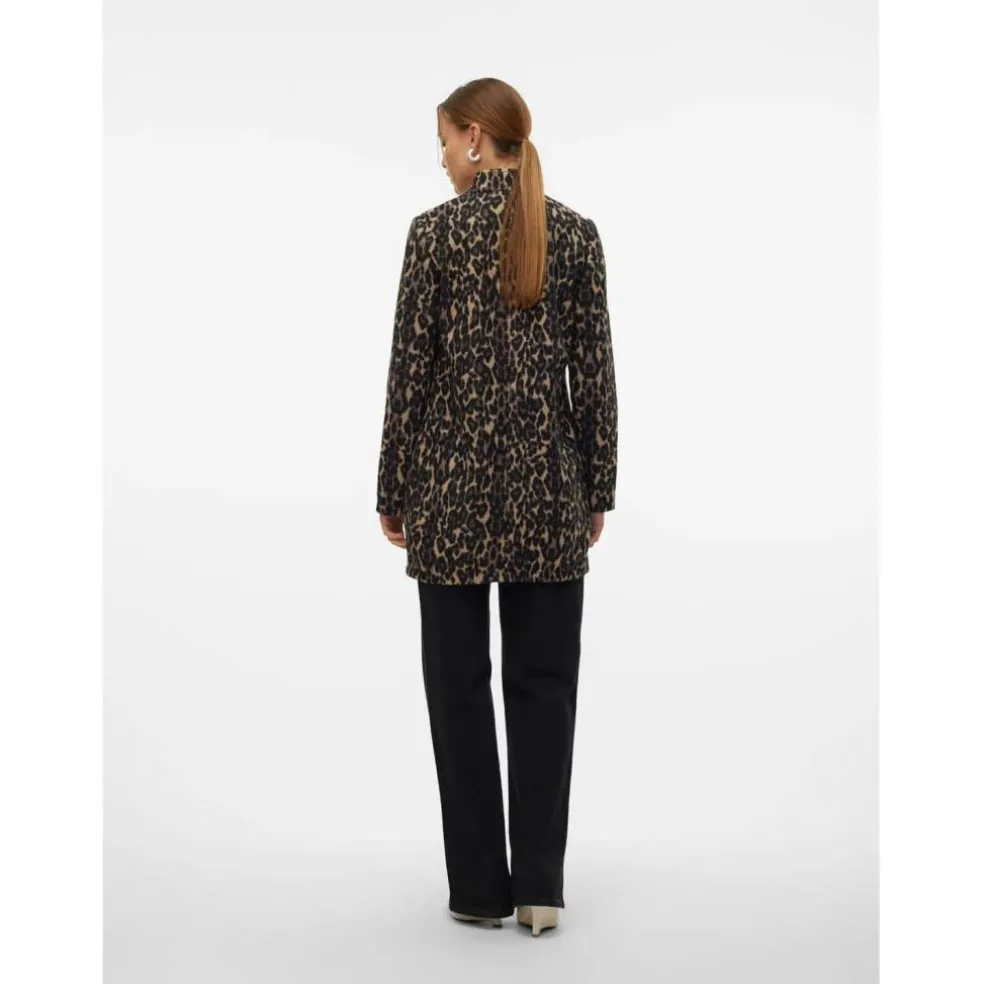 Brushed Katrine Leopard Print Jacket