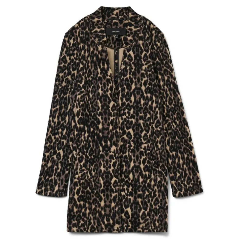 Brushed Katrine Leopard Print Jacket