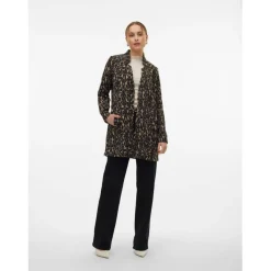 Brushed Katrine Leopard Print Jacket