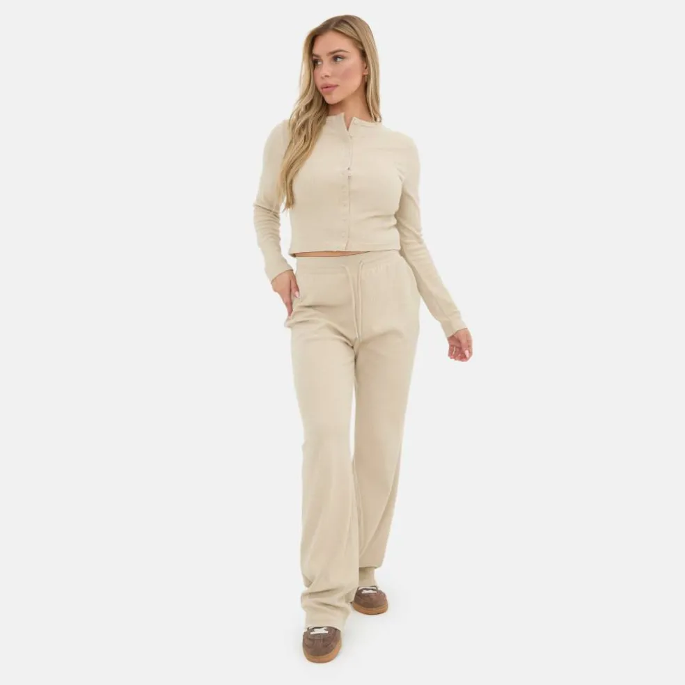 Button Front Long Sleeve Top