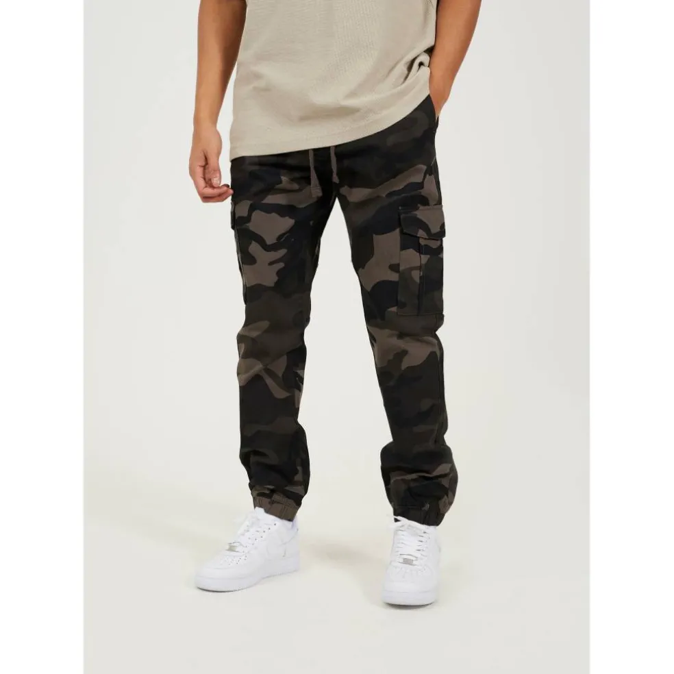 Camo Cuffed Trouser