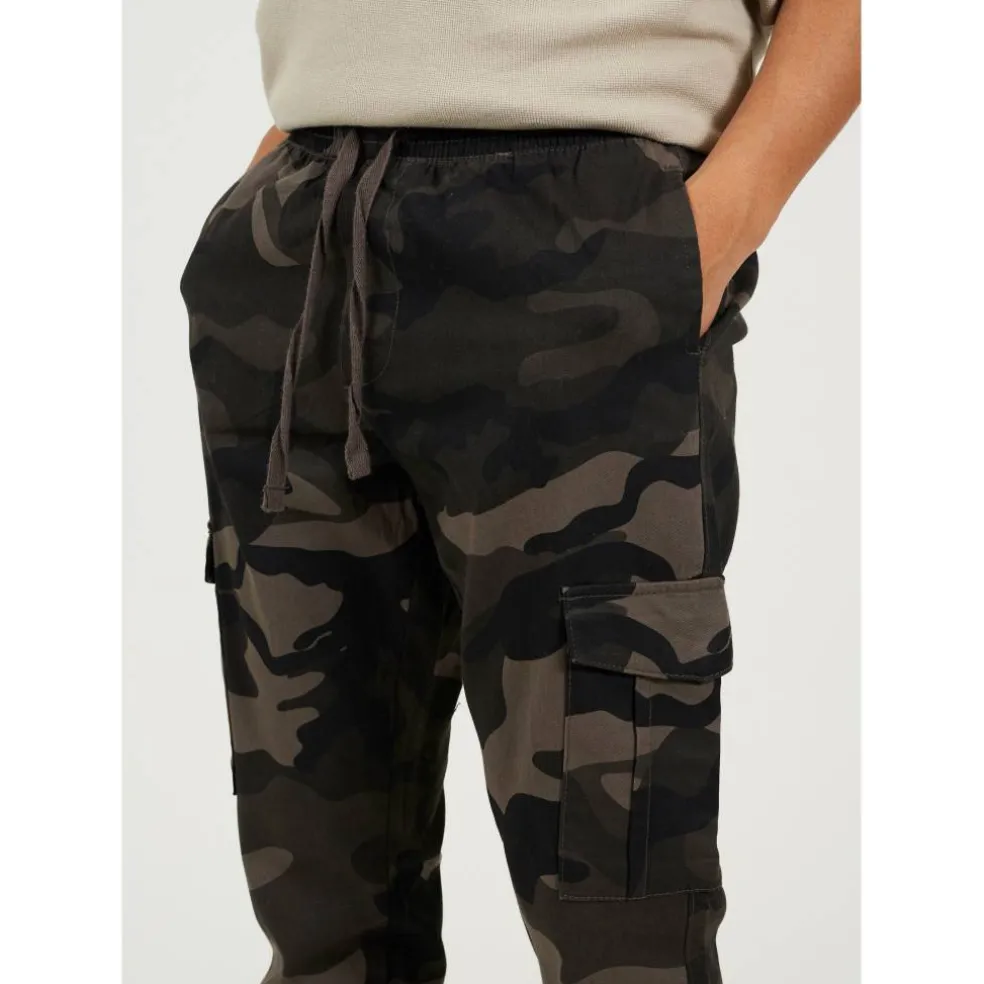 Camo Cuffed Trouser